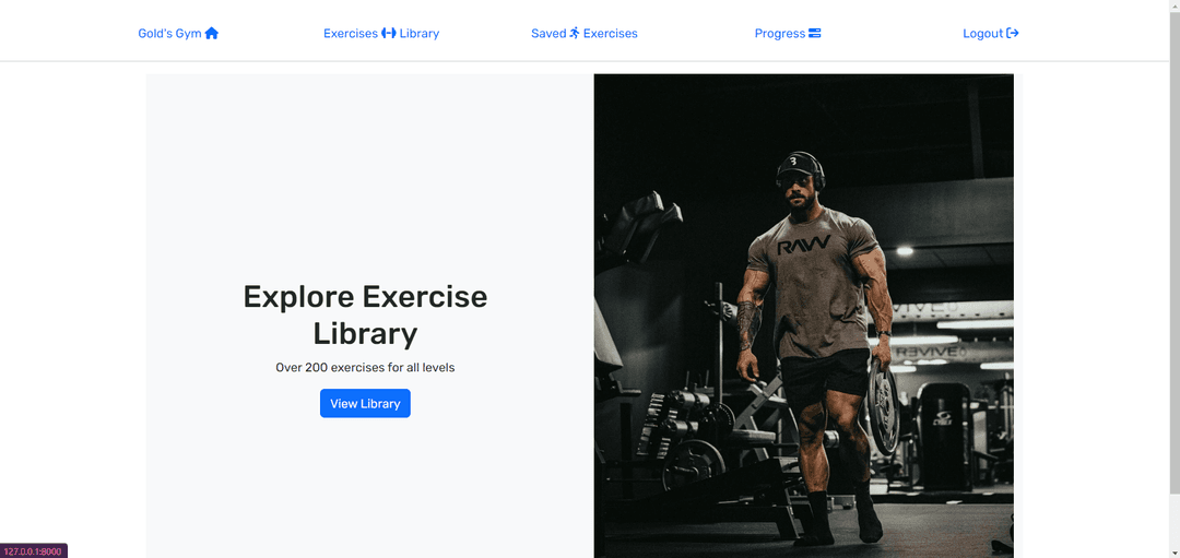 Gym Website